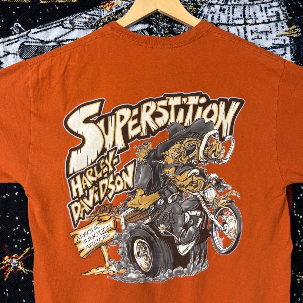 Harley-Davidson Superstition Apache Junction AZ Graphic T-Shirt Large 2022